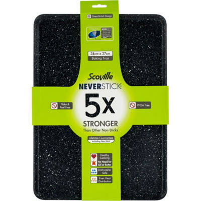 ASDA Non-Stick Baking Tray 38cm with Forged Aluminium Construction- Buy online at McGrocer