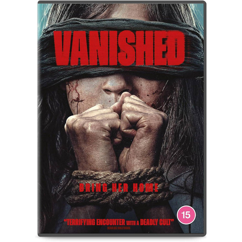 Vanished DVD action thriller film - British product
