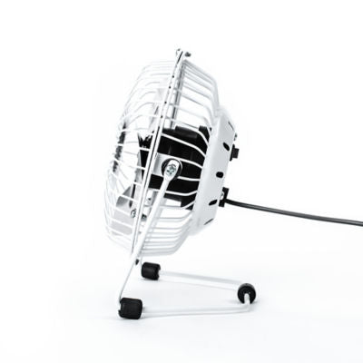 Status 4 white mini fan - British product