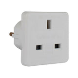 Status European Travel Adaptor GOODS ASDA