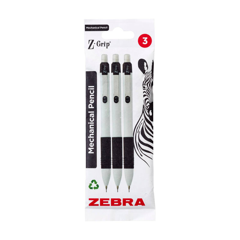 Zebra Zgrip mechanical pencil 3 pack (British brand)