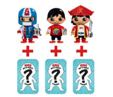 Ryan's World mystery figure set 6 pack, UK version