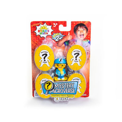 Ryan's World teeny tiny figures pack 5 micro characters - British product
