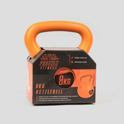 Phoenix kettlebell weight 8kg, imported from the UK