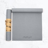 ASDA Myga Grey Yoga Mat Exercise Floor Mat 173x61cm- Buy online at McGrocer