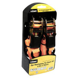 Rolson tie down straps 2pc 4.5m 25mm, imported from the UK