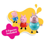 Peppa Pig camping playset with campervan, zip line and figures - British product
