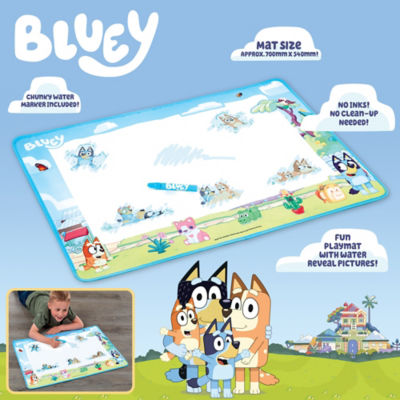 Bluey Aquamagic Art Mat drawing mat (British brand)