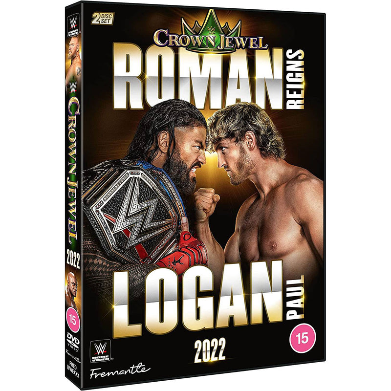WWE Crown Jewel 2022 DVD, imported from the UK