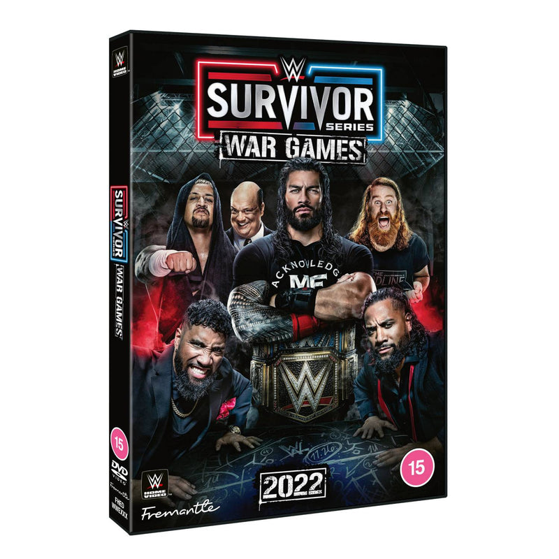 WWE Survivor Series War Games 2022 DVD, imported from the UK