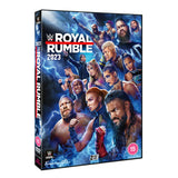 WWE Royal Rumble 2023 DVD cover - British product