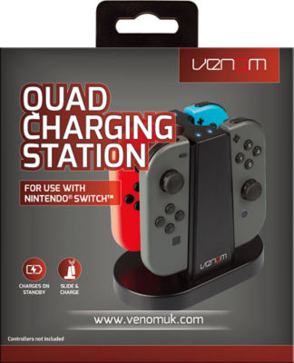 Venom charging station for Nintendo Switch - British product