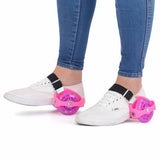 Xootz Roller Wheels LED Pink/Purple (British brand)