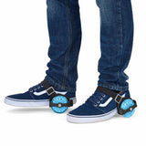 Xootz LED roller wheels black blue one size, imported from the UK