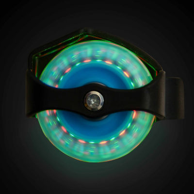 Xootz LED roller wheels black blue one size, imported from the UK