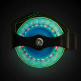 Xootz LED roller wheels black blue one size, imported from the UK