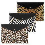 Pukka wild design A4 stud wallet - British product
