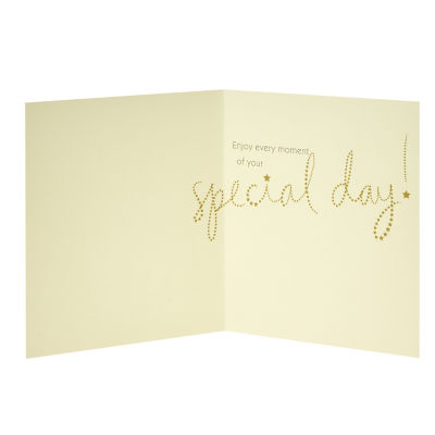 Carlton gold lettering birthday card 159x184 - British product