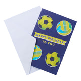 ASDA George Home Football Birthday Card 160 x 190mm- Buy online at McGrocer