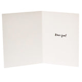 George Home dotty birthday card 121mm x 167mm, UK version