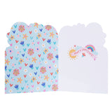 George Home unicorn birthday card 155x235mm, UK version