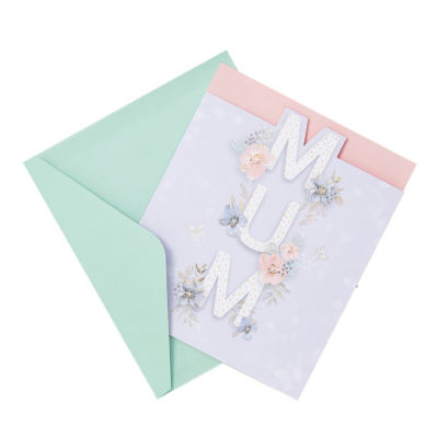 George Home Mum birthday card, UK version