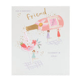 George Home friend birthday card 160x190mm, UK version