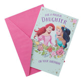 Disney prinsesse datter bursdagskort