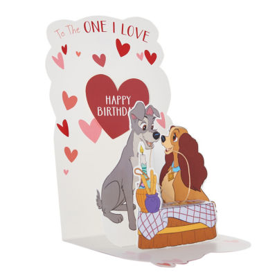 Disney One I Love birthday card 171 x 260 mm - British product