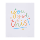 George Home good luck greeting card - British product