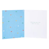George Home good luck greeting card - British product