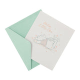 Disney birth congratulations card 165x190mm, imported from the UK