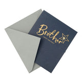 George Home brother birthday card, UK version