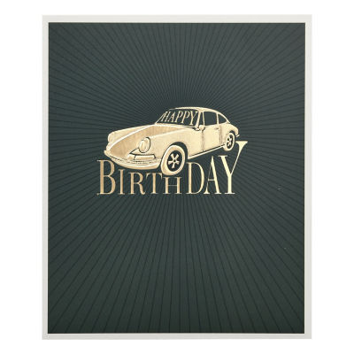 George Home birthday card, UK version
