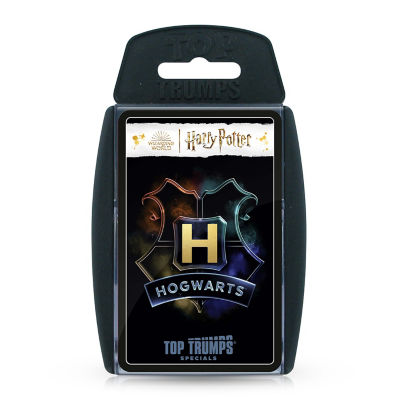 Top Trumps Harry Potter Heroes of Hogwarts card game box (British brand)