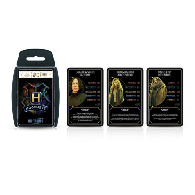 Top Trumps Harry Potter Heroes of Hogwarts card game box (British brand)