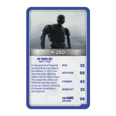 Top Trumps Star Wars Droids card game - British product