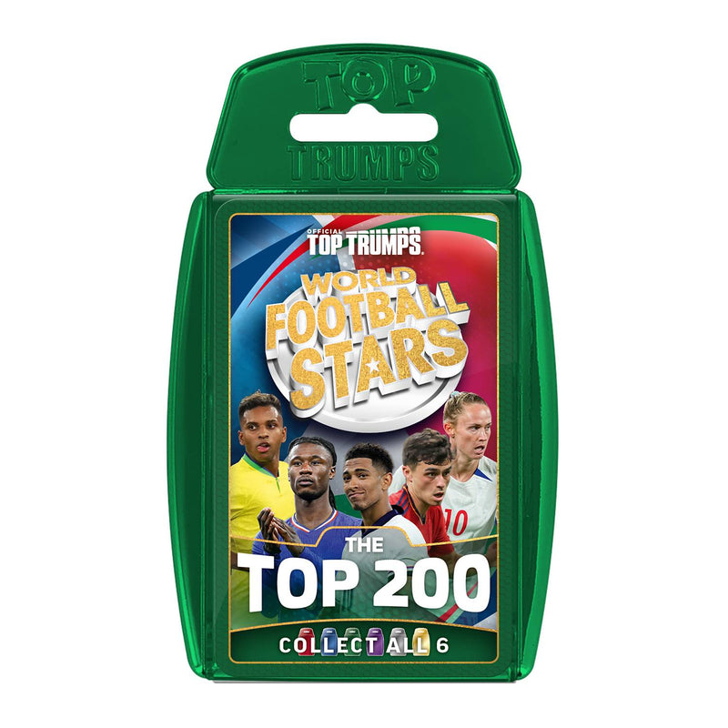 Top Trumps World Football Stars Pack 3 card game - British product