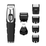 Wahl Multigroomer grooming kit with beard shampoo and oil (British brand)