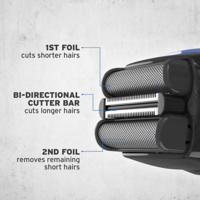 Wahl Clean & Close Wet and Dry Shaver (British brand)