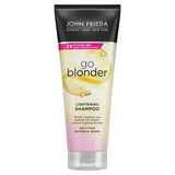 Champú aclarante John Frieda Go Blonder para cabello rubio, 250 ml