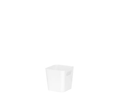 Wham white storage cube basket 720ml (British brand)