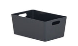 Wham Studio 4.02 dark grey plastic storage box (British brand)
