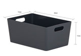 Wham Studio 4.02 dark grey plastic storage box (British brand)