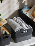 Wham Studio 4.02 dark grey plastic storage box (British brand)