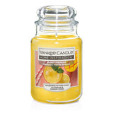 Yankee Candle Mango Lemonade large jar candle 538g, imported from the UK
