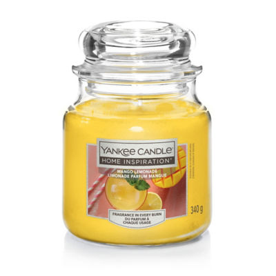 Yankee Candle mango lemonade medium jar candle, imported from the UK