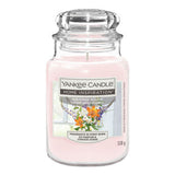 Yankee Candle scented candle Sunkissed Blooms large jar, UK version