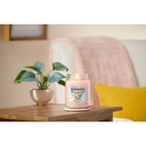 Yankee Candle scented candle Sunkissed Blooms large jar, UK version