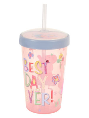 Peppa Pig tumbler 430ml reusable kids cup (British brand)
